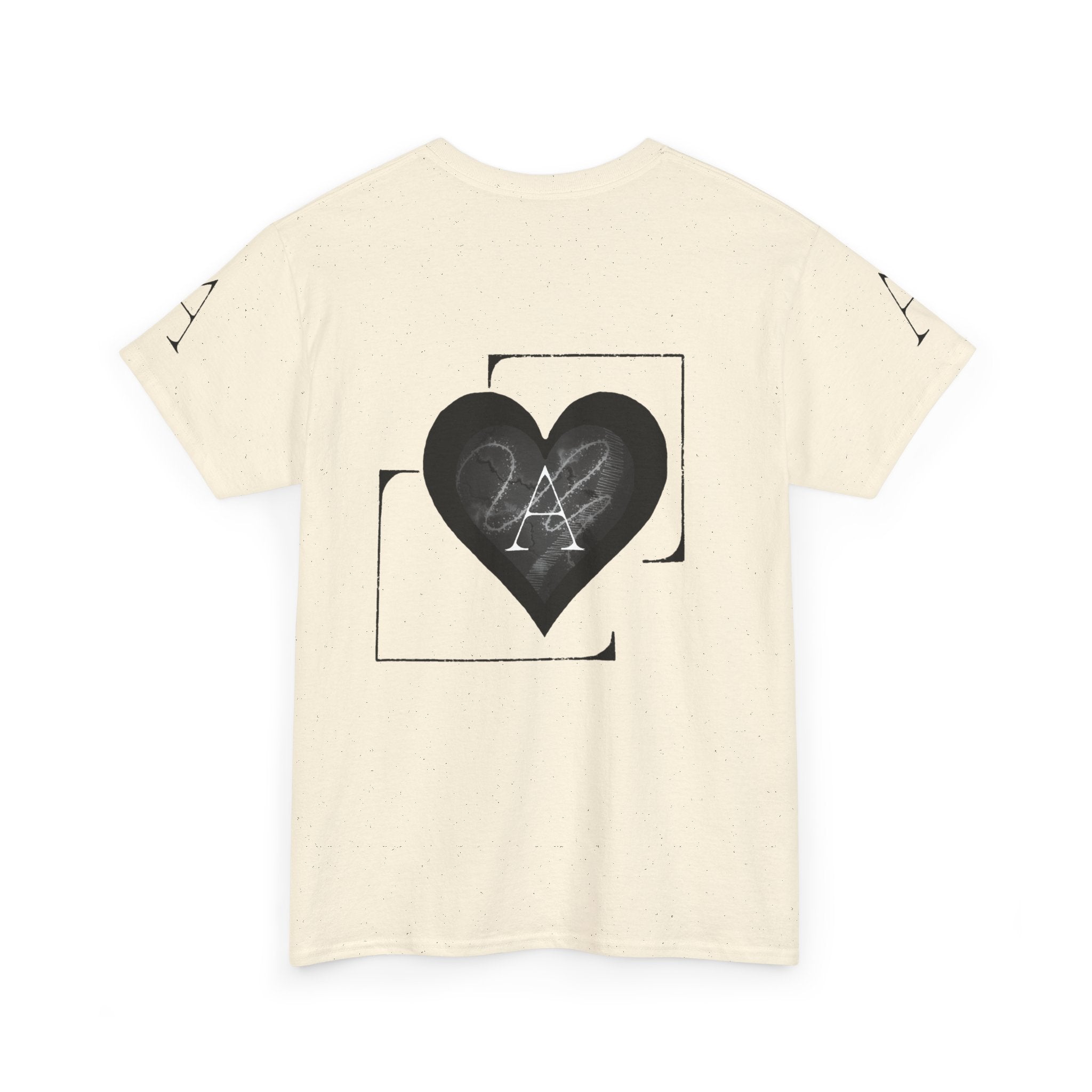 Light Coloured Ace of Hearts Tee