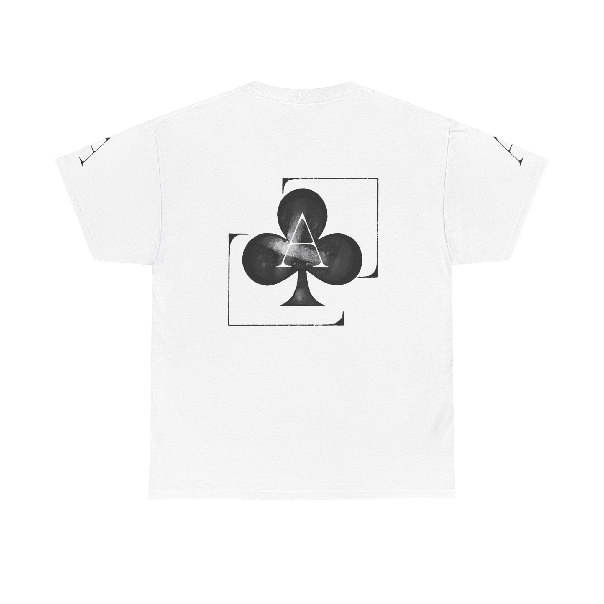 White Ace of Clubs Tee