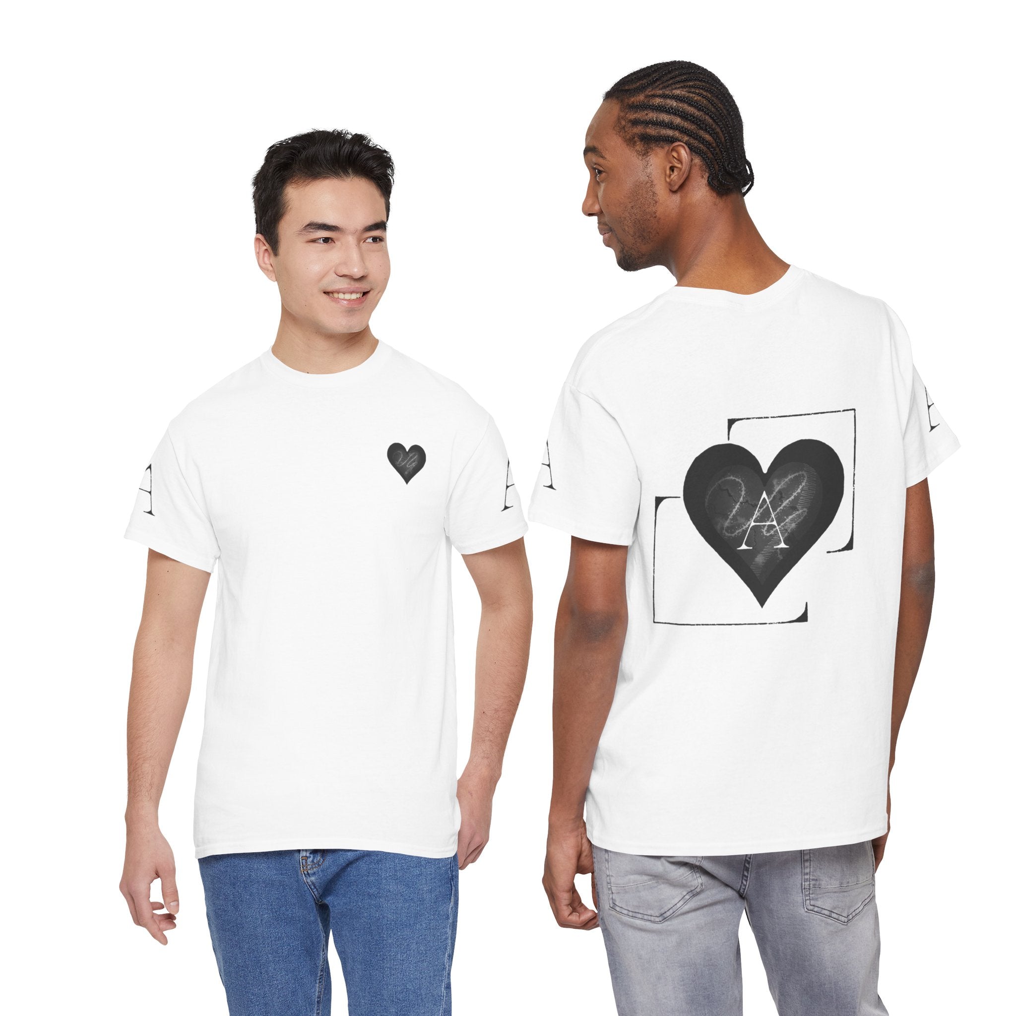 White Ace of Hearts Tee