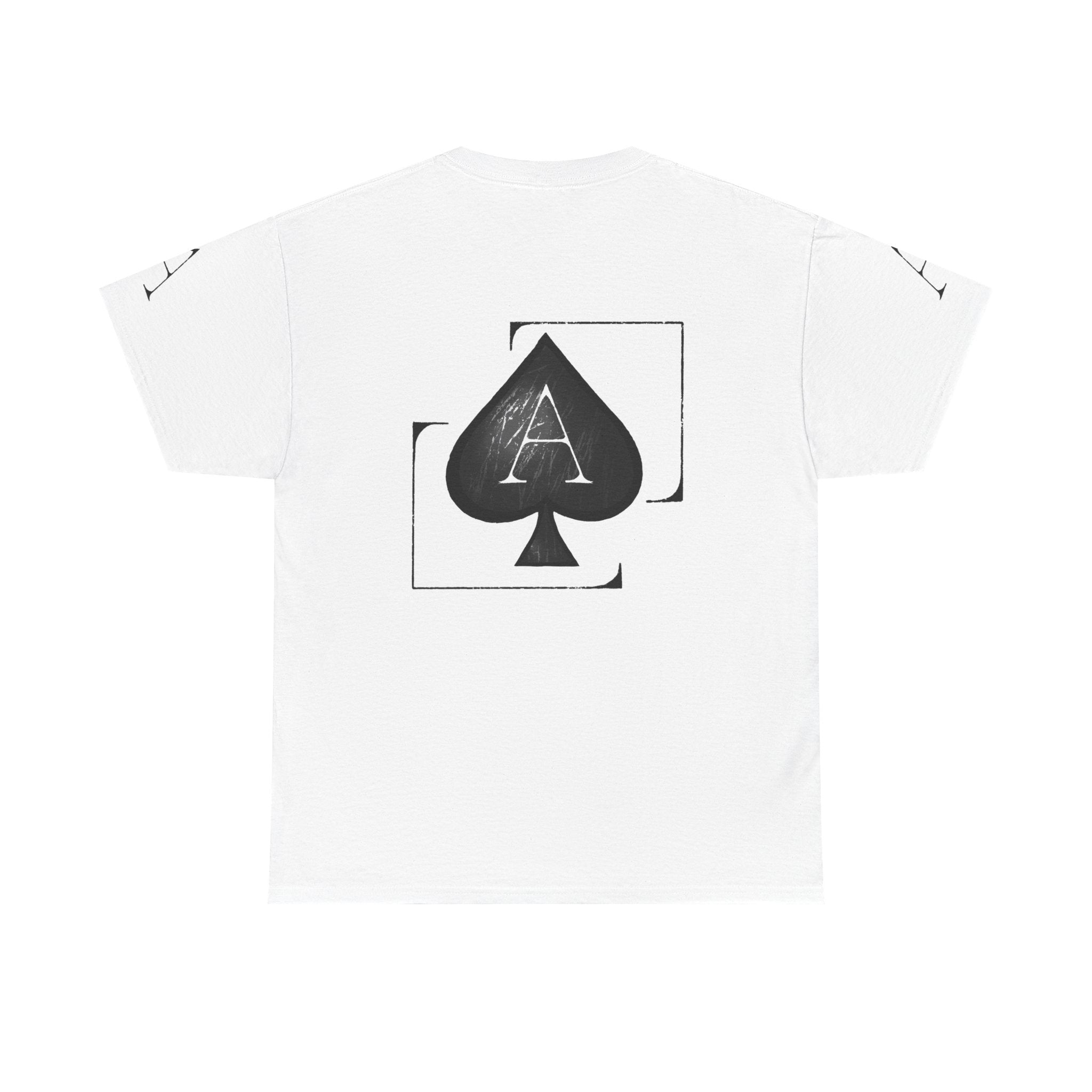 White Ace of Spades Tee