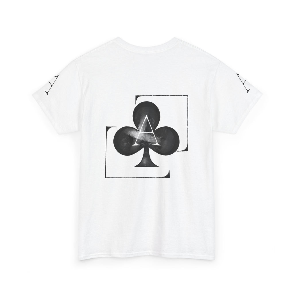 White Ace of Clubs Tee