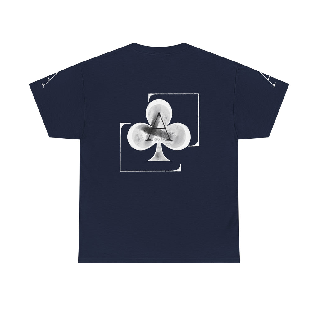 Dark Coloured Ace of Clubs Tee