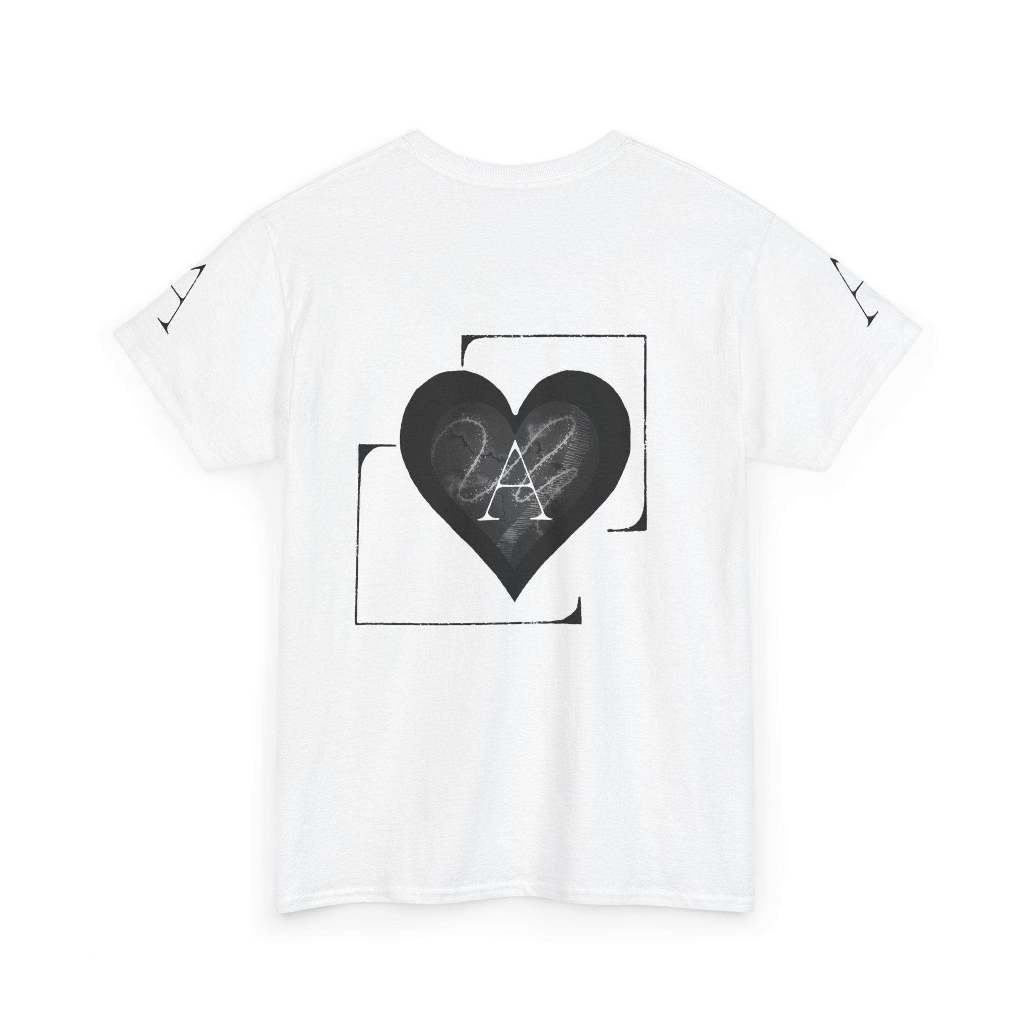 White Ace of Hearts Tee