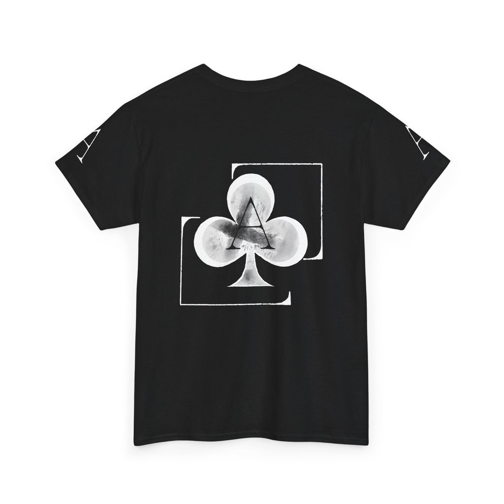 Black Ace of Clubs Tee