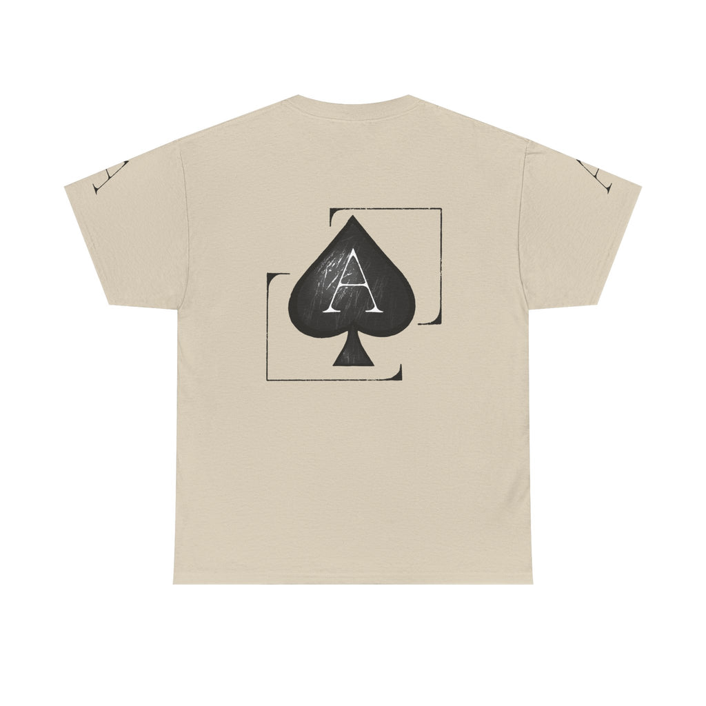 Light Coloured Ace of Spades Tee