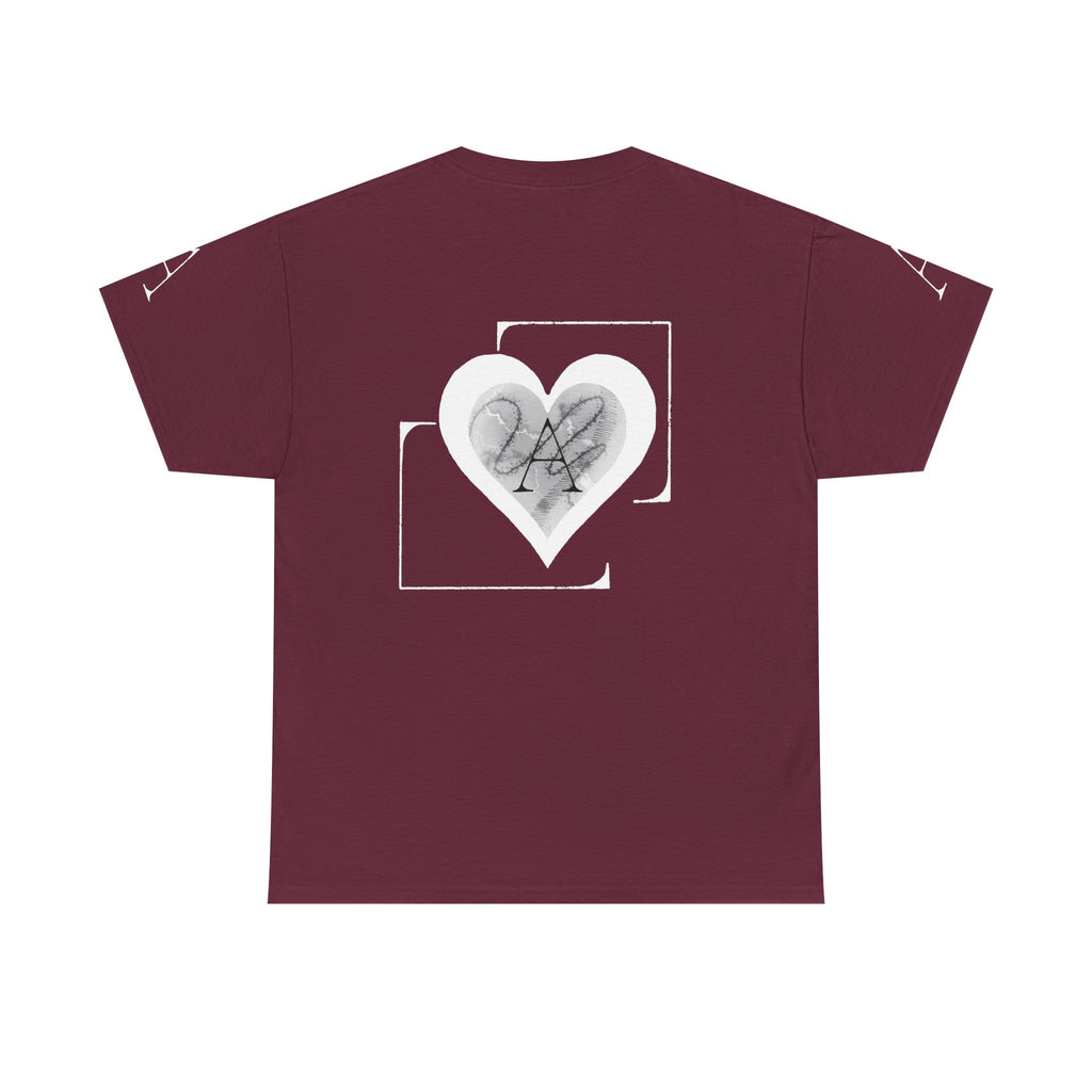 Dark Coloured Ace of Hearts Tee