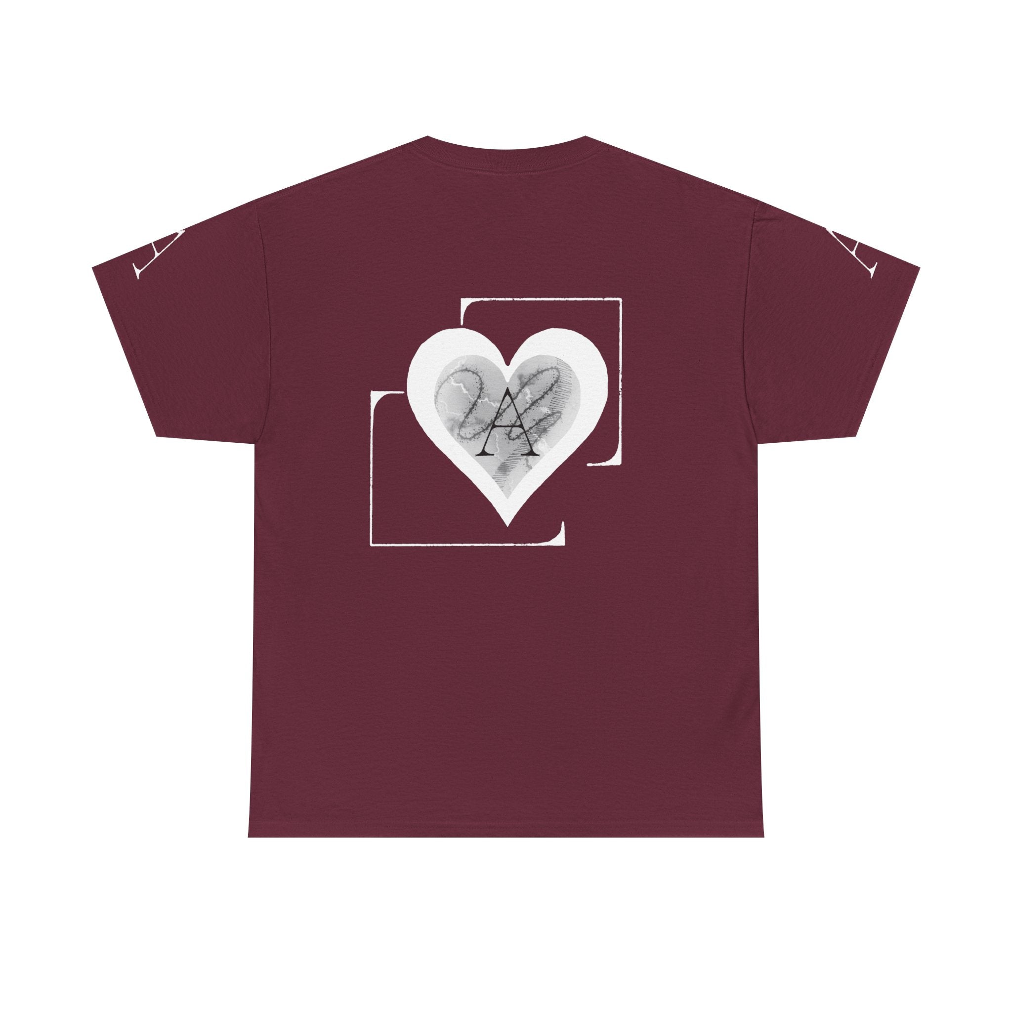 Dark Coloured Ace of Hearts Tee