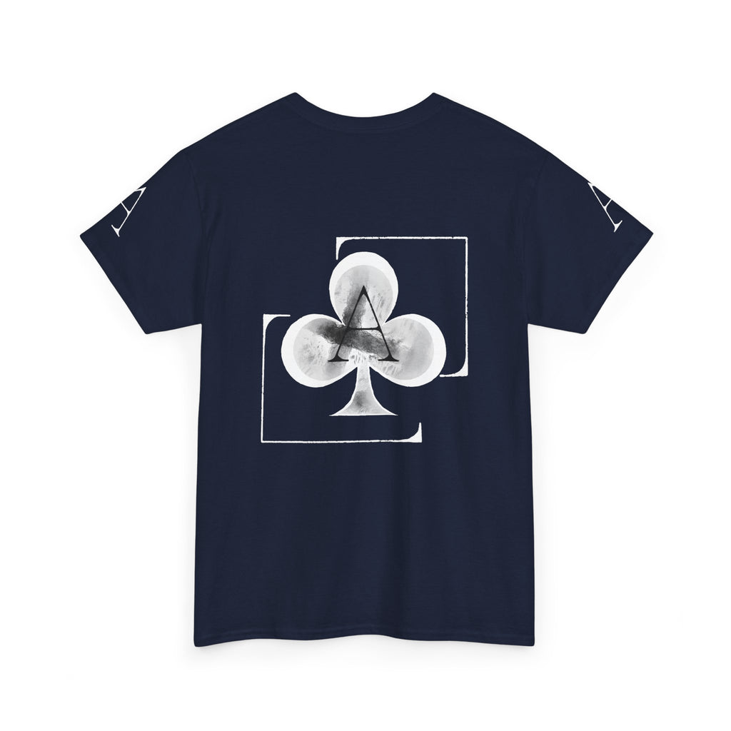 Dark Coloured Ace of Clubs Tee