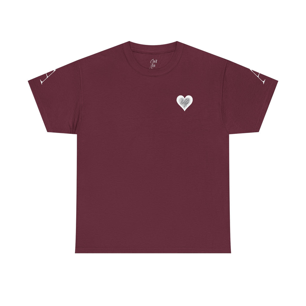 Dark Coloured Ace of Hearts Tee