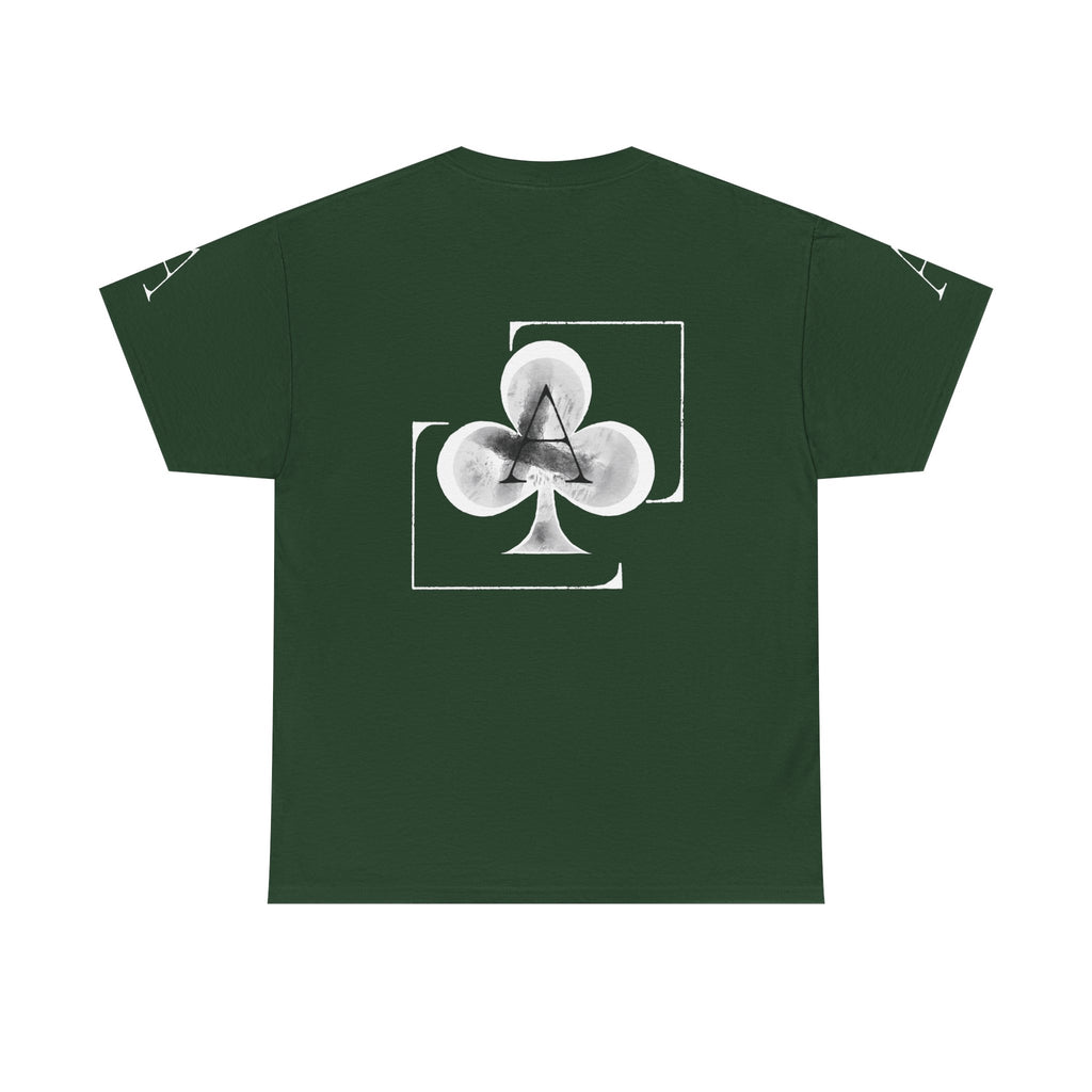 Dark Coloured Ace of Clubs Tee