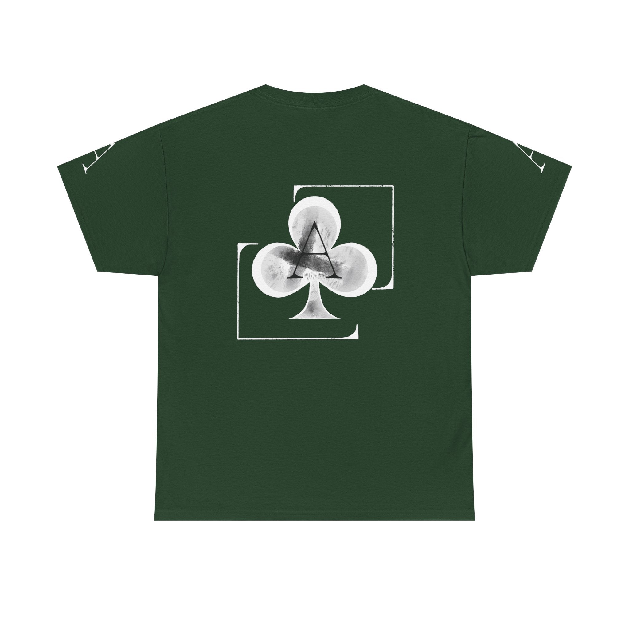 Dark Coloured Ace of Clubs Tee