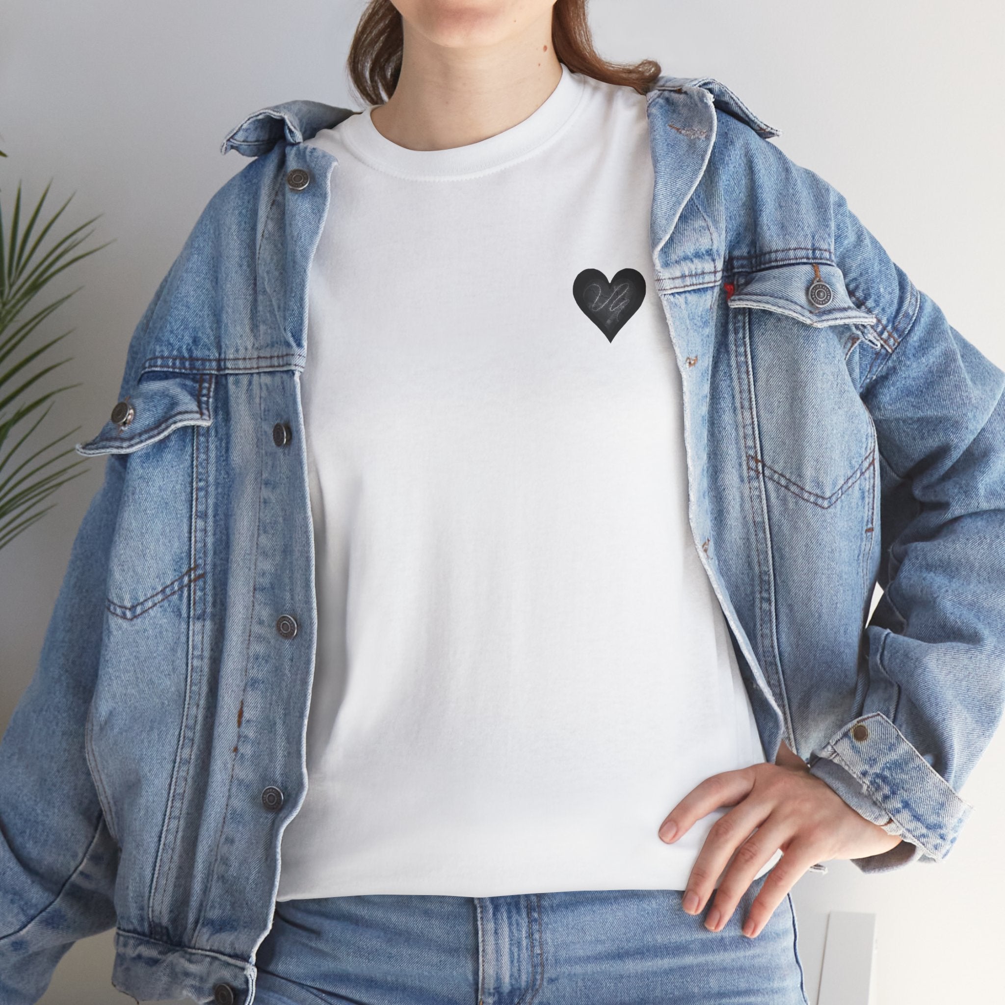 White Ace of Hearts Tee